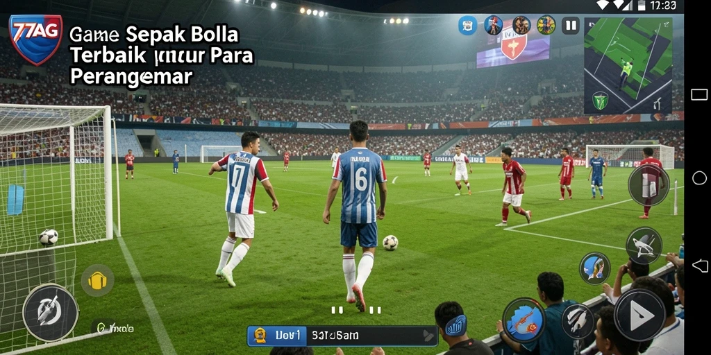 Tampilan gameplay seru dan kompetitif dalam 77AG.