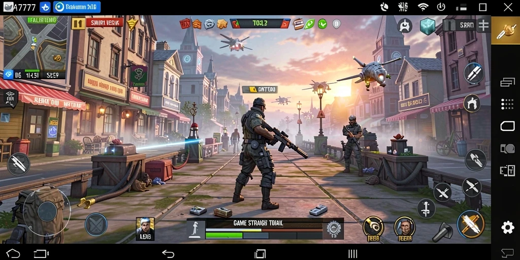Gameplay seru dan dinamis A7777 dengan strategi mendalam.