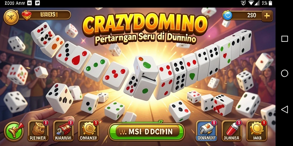 Screenshot utama gameplay Fighting terkeren di CRAZYDOMINO.