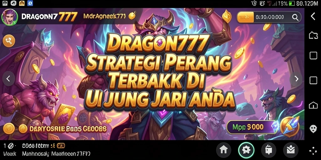 Screenshot gameplay strategi intens DRAGON777 dengan aksi seru.