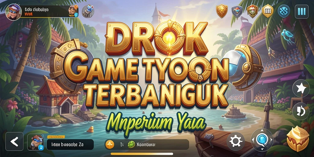 Tangkapan layar menampilkan gameplay strategis dalam IDROK.