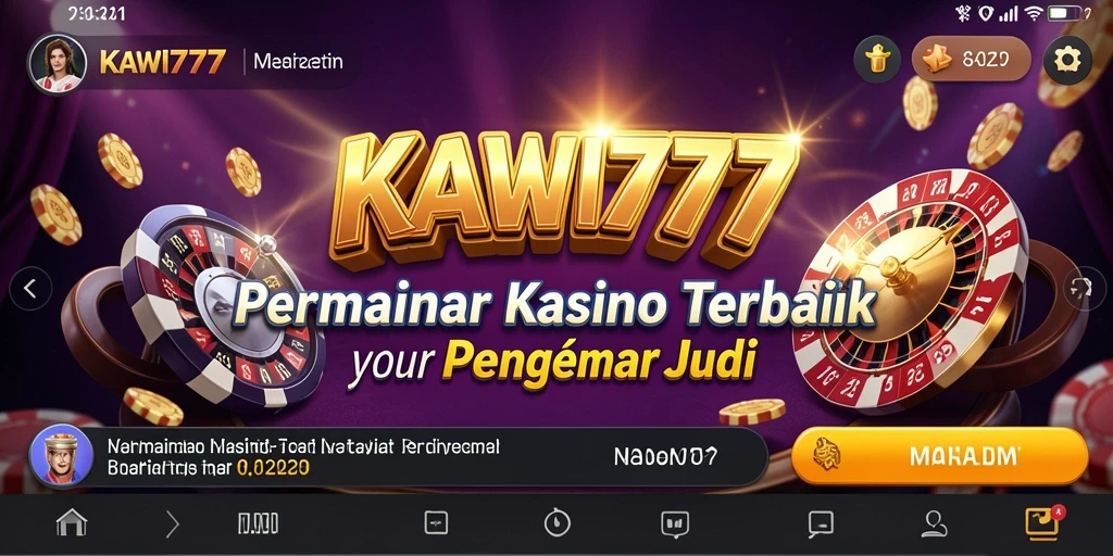 Tangkapan layar KAWI777 menampilkan gameplay Kasino yang seru dan menarik.