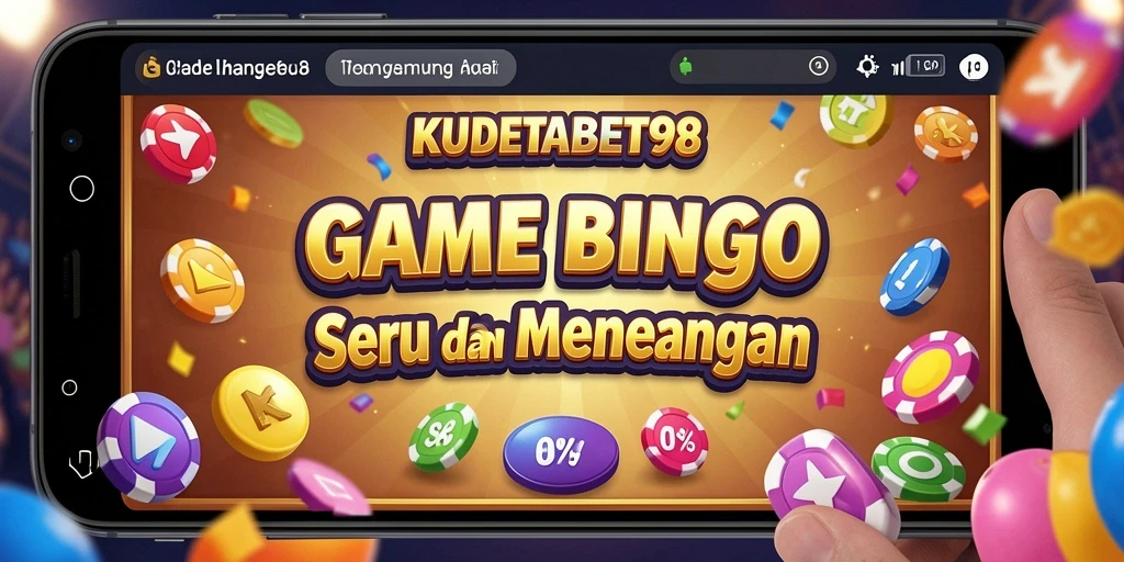 Tampilan gameplay seru dalam aplikasi Bingo KUDETABET98.