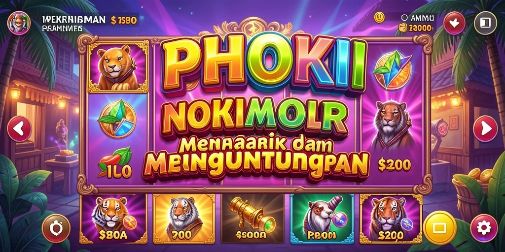 Tampilan gameplay PPHOKI yang seru dan menarik.