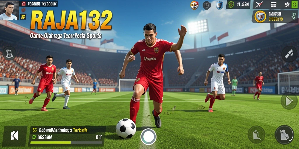 Tampilan seru dari gameplay RAJA132 yang memukau.