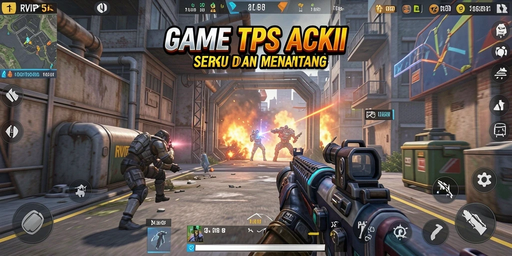 Menampilkan gameplay seru dan dinamis dari RVIP5.