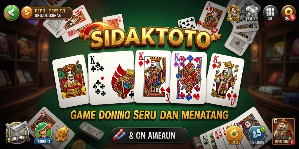 Tampilan gameplay menarik di SIDAKTOTO.