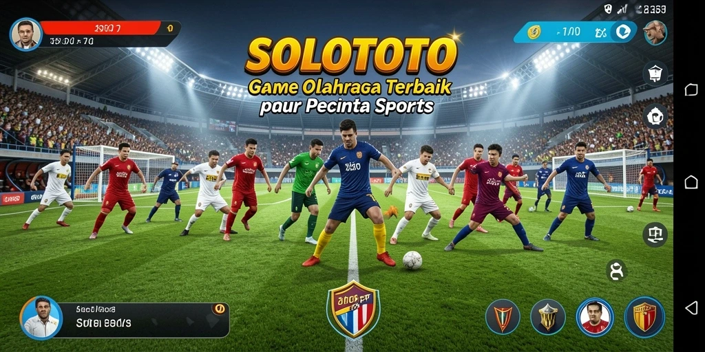 Screenshot gameplay menunjukkan antarmuka SOLOTOTO yang menarik dan interaktif.