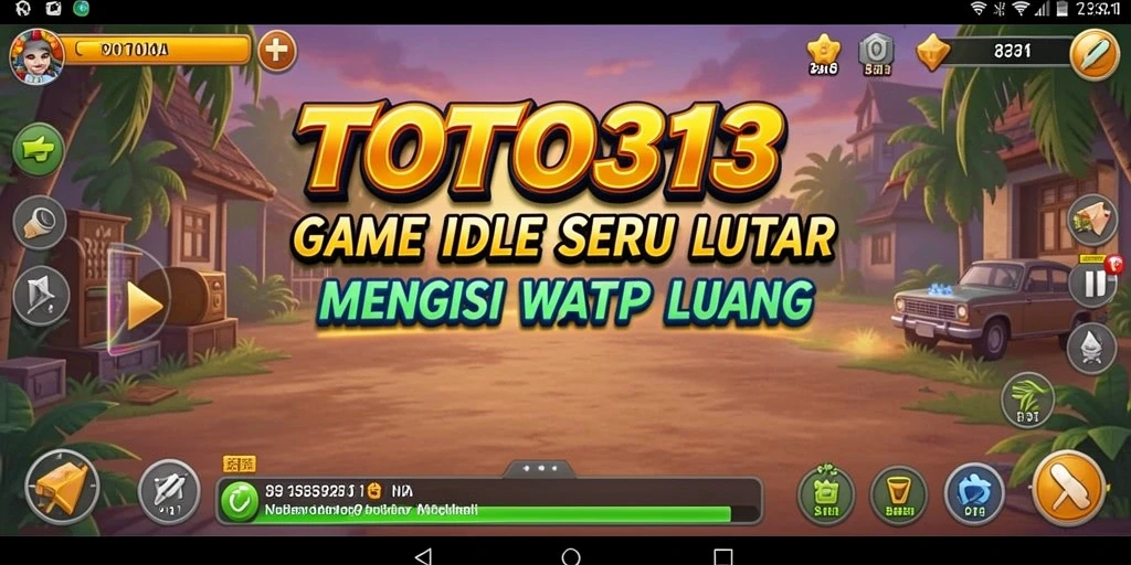 TOTO313 menampilkan gameplay Idle yang asyik dan menghibur.