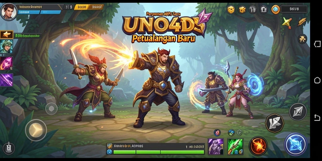 Tampilan gameplay <strong>UNO4D</strong> yang menegangkan dengan aksi seru.